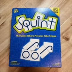 SQUINT スクィント 海外版 ボードゲーム 日本語ルール付き