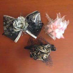 バレッタとコサージュのサムネイル