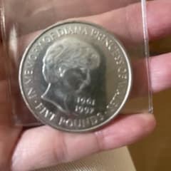 ダイアナ妃 1999年発行 銀製5ポンドコイン - メルカリ