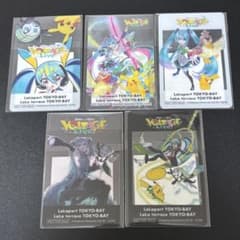 ポケモン 初音ミク ポケミクライブ ららぽーと 特典 クリアカード 全5種のサムネイル
