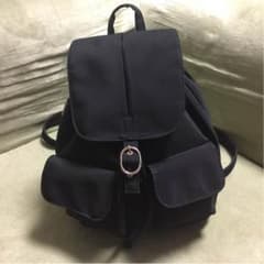 黒 ミニリュック シンプルのサムネイル
