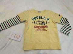 DOUBLE.B キッズ 長袖カットソー 110のサムネイル