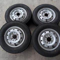 中古スタッドレススチールセット 145/80R12 80/78N 4本 - メルカリ