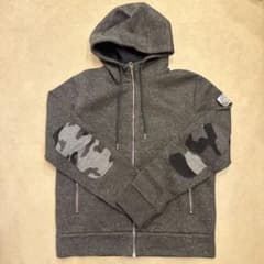 最安値MONCLER グレー セットアップパーカー スウェットパンツ