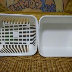 キッチンにぜひ!お皿入れるかごのサムネイル
