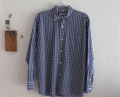 COMOLI 17SS コモリシャツ　ギンガムチェックのサムネイル