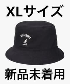 XL WACKO MARIA KANGOL バケットハット ブラック　ワコマリア WACKO MARIA × KANGOL バケットハット ブラック XLサイズ - メルカリ