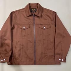 Calee トラックジャケット ブラウンXL Calee】トラックジャケット 色：ブラウン サイズ：XL - メルカリ
