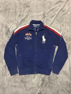 Ralph Lauren ビッグポニー ジャケット ネイビー y2k swag - メルカリ