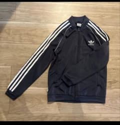 adidas アディダス トラックジャケット ジャージ ネイビー 3ラインのサムネイル
