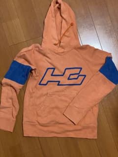 ヒステリックグラマー　オレンジ×ブルー パーカーのサムネイル