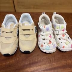 New Balance スニーカー 16.5cm ベージュのサムネイル
