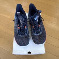 CURRY9 バスケットボールシューズ ネイビー/オレンジ/イエロー CURRY9 バスケットボールシューズ ネイビー/オレンジ/イエロー - メルカリ