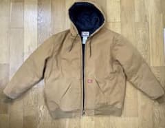 Dickies ダック地 フーデッドジャケット ブラウンのサムネイル