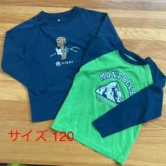 モンベル　男の子 ロンT  2枚セット　サイズ120のサムネイル