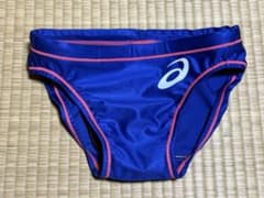 【asics アシックス】競泳水着 競パン　スプラッシャー　AMA429　L 美品 アシックス 競泳水着 競パン スプラッシャーAMA429 S - メルカリ