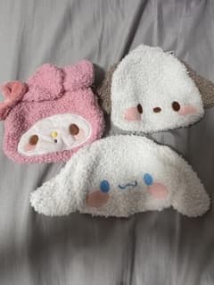 サンリオ キャラクターズ ボアポーチ 3点セットのサムネイル