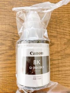 【未使用品純正品】Canon　インクボトル　Gl-390<BK>のサムネイル