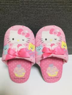 ハローキティ　ルームスリッパ　キッズのサムネイル