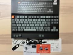 美品) Keychron K1 Max 茶軸 JIS RGB ホットスワップ - メルカリ