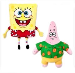 おまけ付き！全２種セットスポンジ・ボブ おでかけGBぬいぐるみ　パトリック