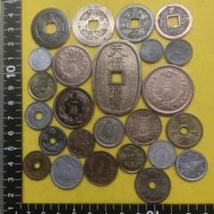 21波・菊5銭入れちゃいました‼️】日本古銭コレクション25枚組 No
