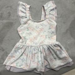 petit main 花柄 フリル ワンピース水着のサムネイル