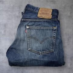 90s USA製 最終期 リーバイス 501 ヒゲ ハチノス 縦落ち W32 - メルカリ