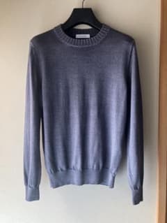 Cruciani ウール 27×9Gクルーネックニット ダークグレー 44 - メルカリ