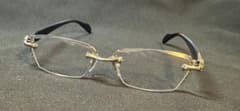 y2k rimless square sunglasses XU リムレスメガネのサムネイル