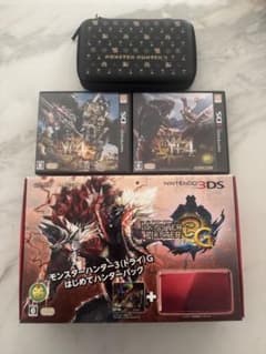 몬스터 헌터 3G 처음 헌터 팩 3DS 소프트, 케이스 덤 포함