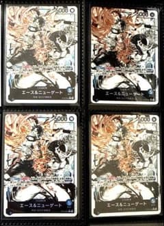 スタートデッキ エース&ニューゲート パラレル プロモ 4枚 青 - メルカリ