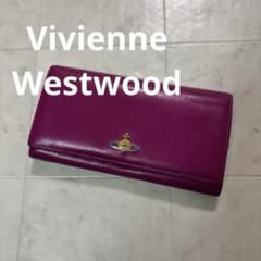 希少カラー】Vivienne Westwood レザー長財布 オーブ お洒落 - メルカリ