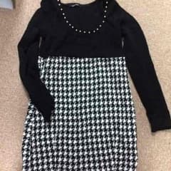 新品同様♡onewayニットワンピのサムネイル