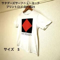 サタデーズサーフニューヨークシティ プリントロゴ 白T-shirtのサムネイル