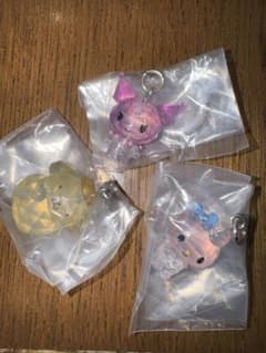 サンリオキャラクターズ クリスタルチャーム 3種セットのサムネイル