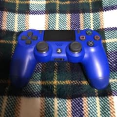 PS4 デュアルショックコントローラー ブルー 本体のみのサムネイル