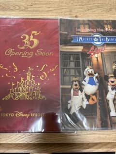 東京ディズニーリゾート クリアファイル 2枚セットのサムネイル