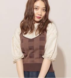 aprse jour アソートニットビスチェのサムネイル