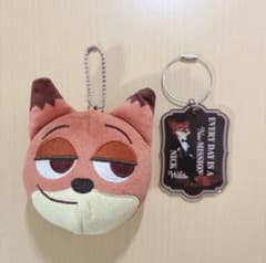 ズートピア ニック キーホルダーセット - メルカリ