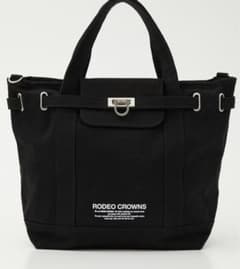 【新品・未使用】ロデオクラウンズ　BELT FLAP CANVAS TOTE 2のサムネイル