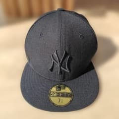 New Era 59FIFTY ブラックキャップ 7 1/4のサムネイル