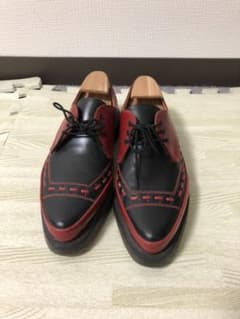 ジョージコックス　13286レッドレザー×ブラックレザーのサムネイル