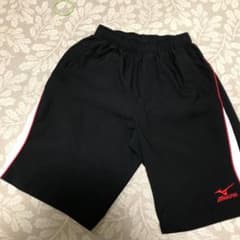 ミズノハーフパンツ　黒のサムネイル
