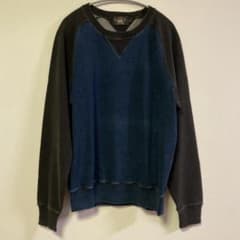 RRL 両Vガゼット インディゴ切替 スウェット M RRL 両Vガゼット インディゴ切替 スウェット M - メルカリ