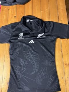 adidas ALL BLACKS ラガーシャツ 値下げ交渉可 - 4