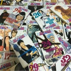 漫画ブリーチ1から36までのサムネイル