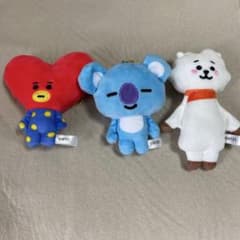 BT21 ぬいぐるみマスコット 3種セットのサムネイル