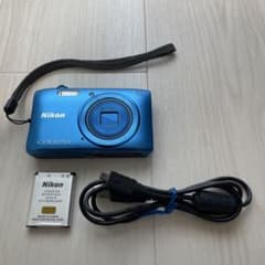 Nikon COOLPIX S3600本体 ブルー デジタルカメラ ジャンク - メルカリ