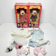 当時物 タカラ ファッションクラブ ミッキーマウス ミニーマウス